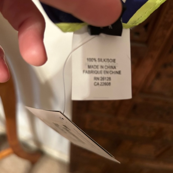 Echo 100% silk scarf. NWT. - Picture 6 of 9